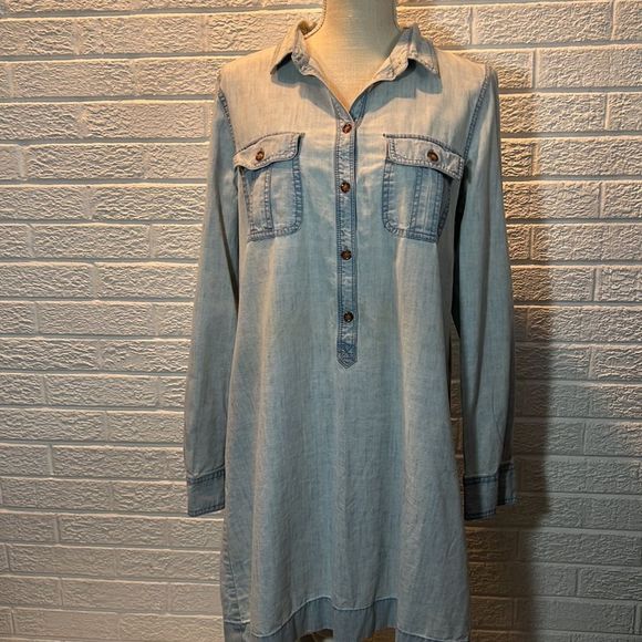 J. Crew Dresses & Skirts - ❄️J. Crew Denim Dress Size Large